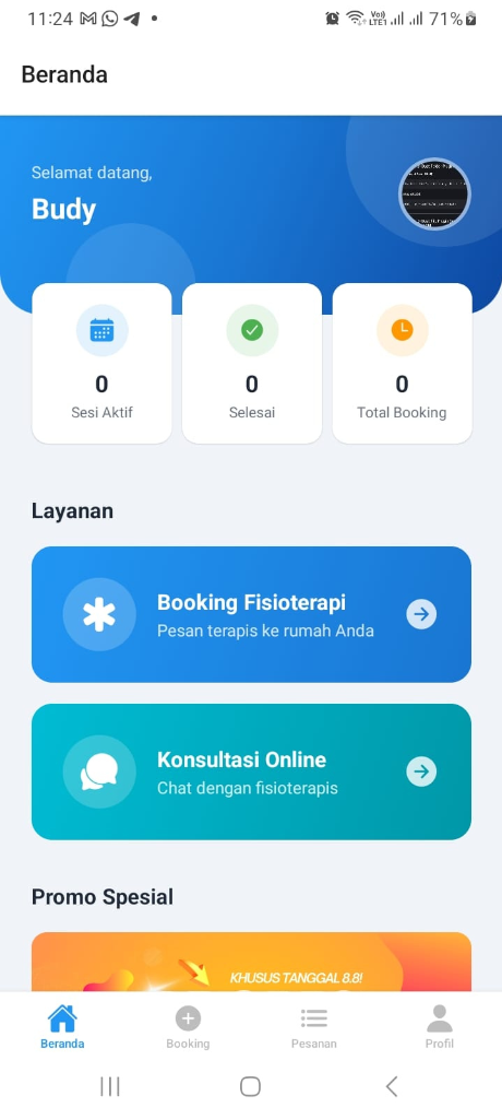 Fisioku Mobile App
